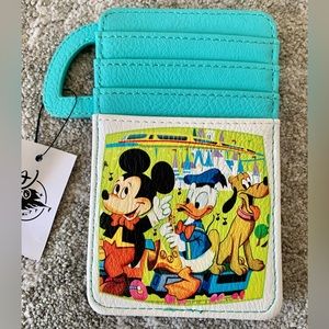 NWT Disney Parks Disney World 50th Anniversary Retro Thermos Card Holder